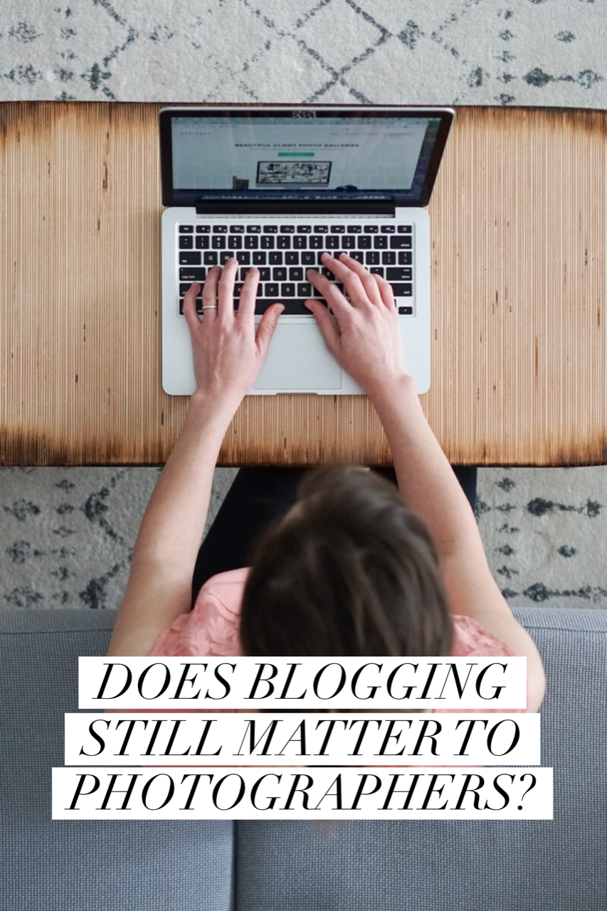 using blogging to market you photo business