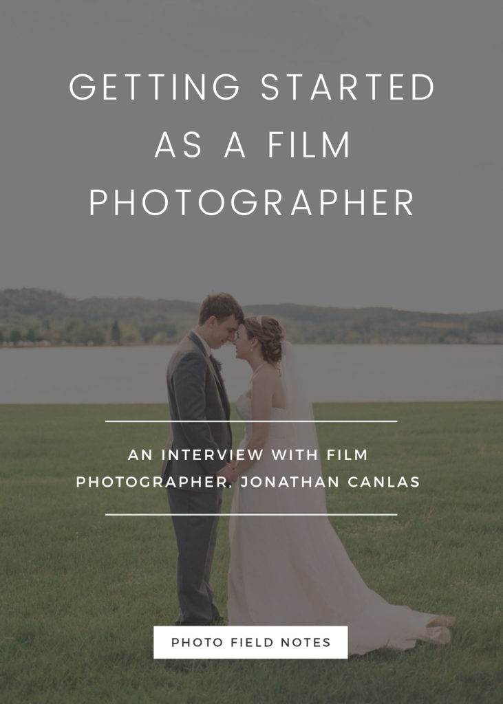 how to get started as a film photographer - Jonathan Canlas talks about how to start shooting film