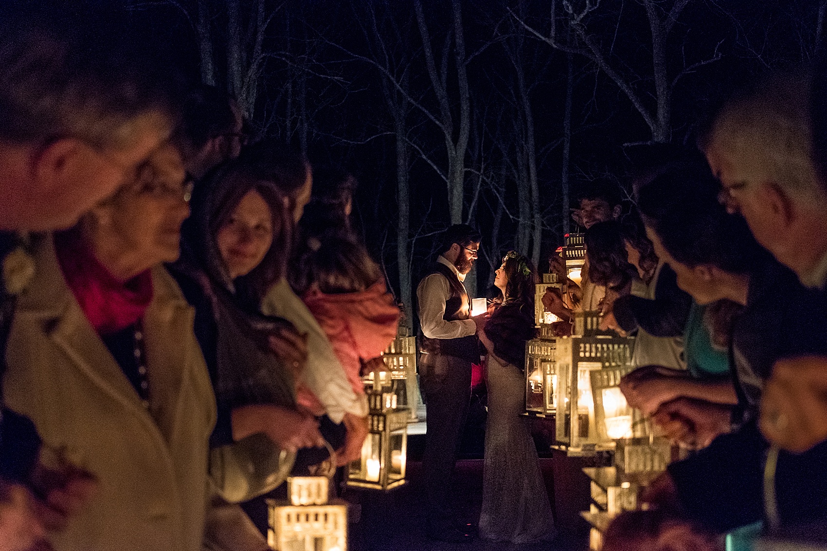 Evening wedding photos by Ben Hartley (on standing out in a crowded photography market)
