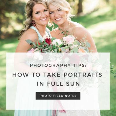 Photo Tips: How to take better photos in full sun