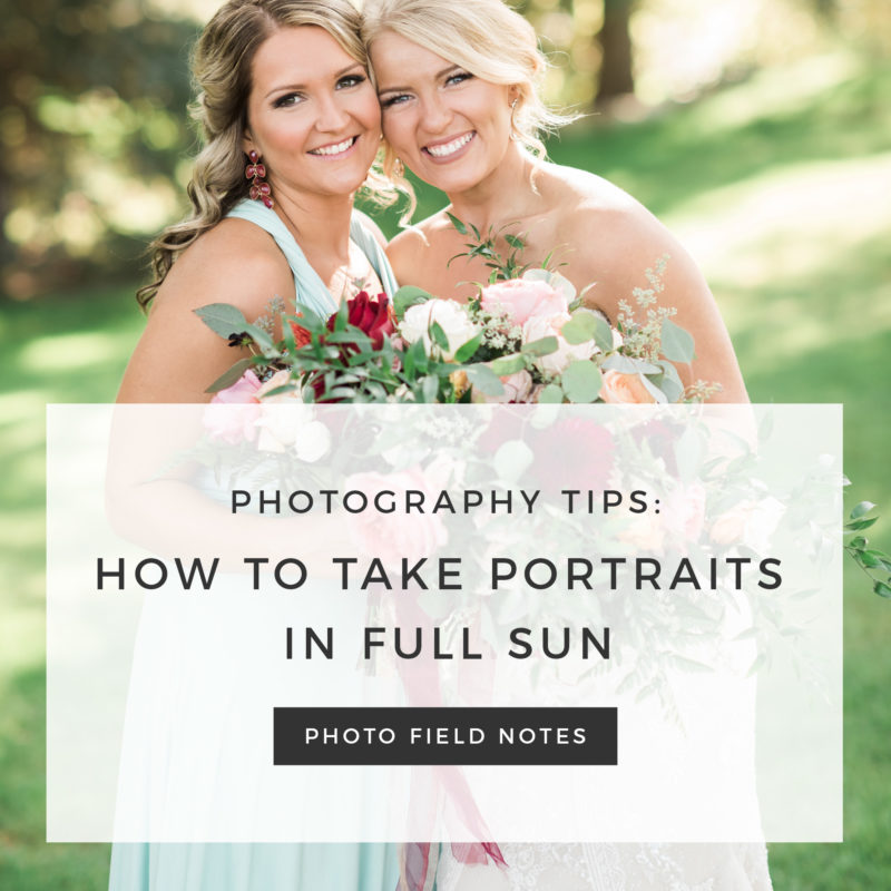 Episode 74: Photography Tips: How to Take Portraits in Full Sun