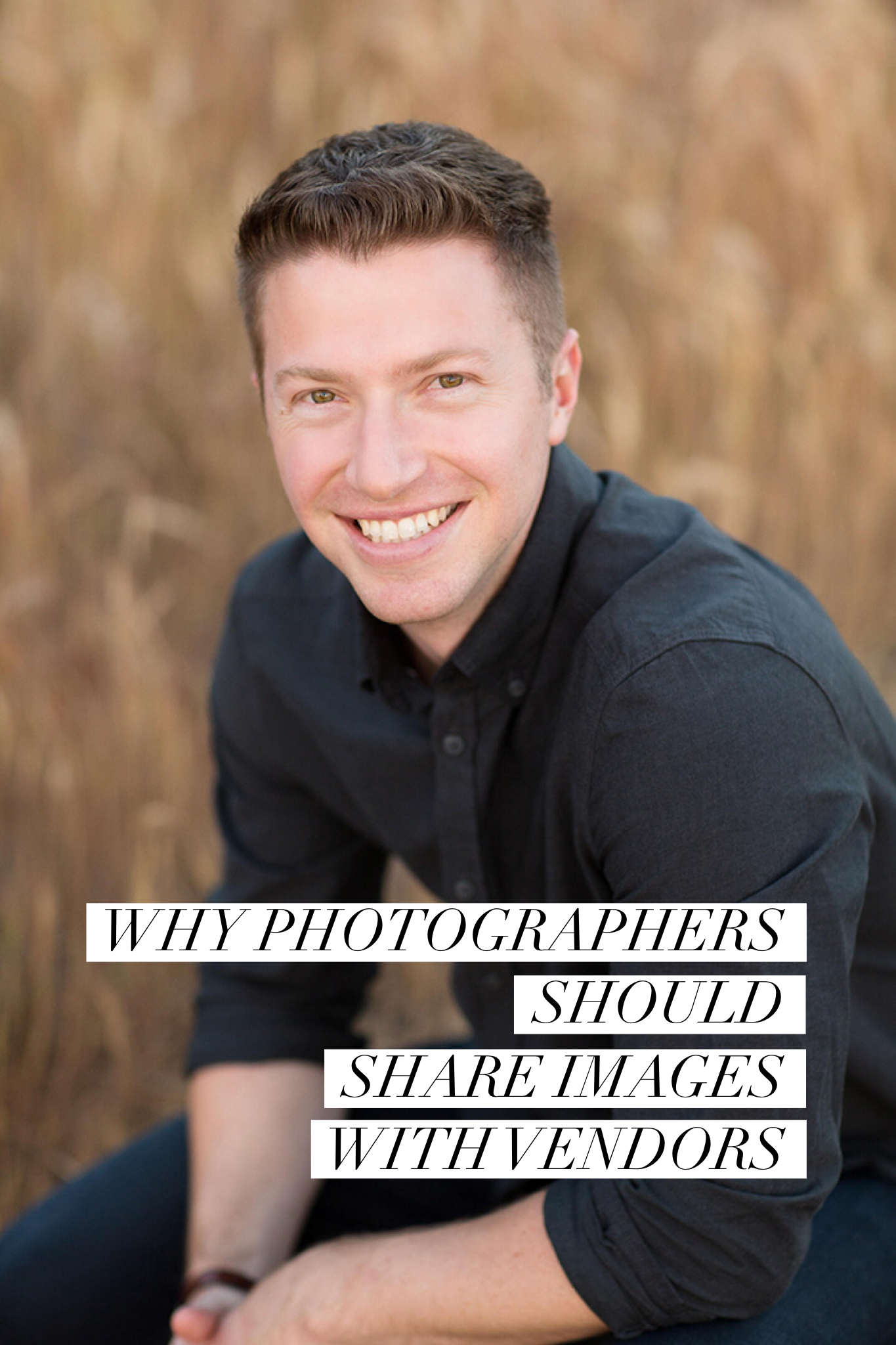 sharing images with vendors as a photographer