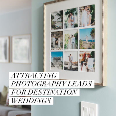 how to book destination weddings as a photographer