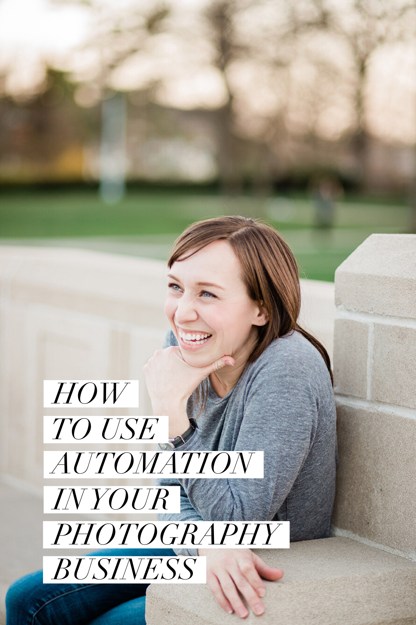 How to use automation in your photography business with Allie Siarto