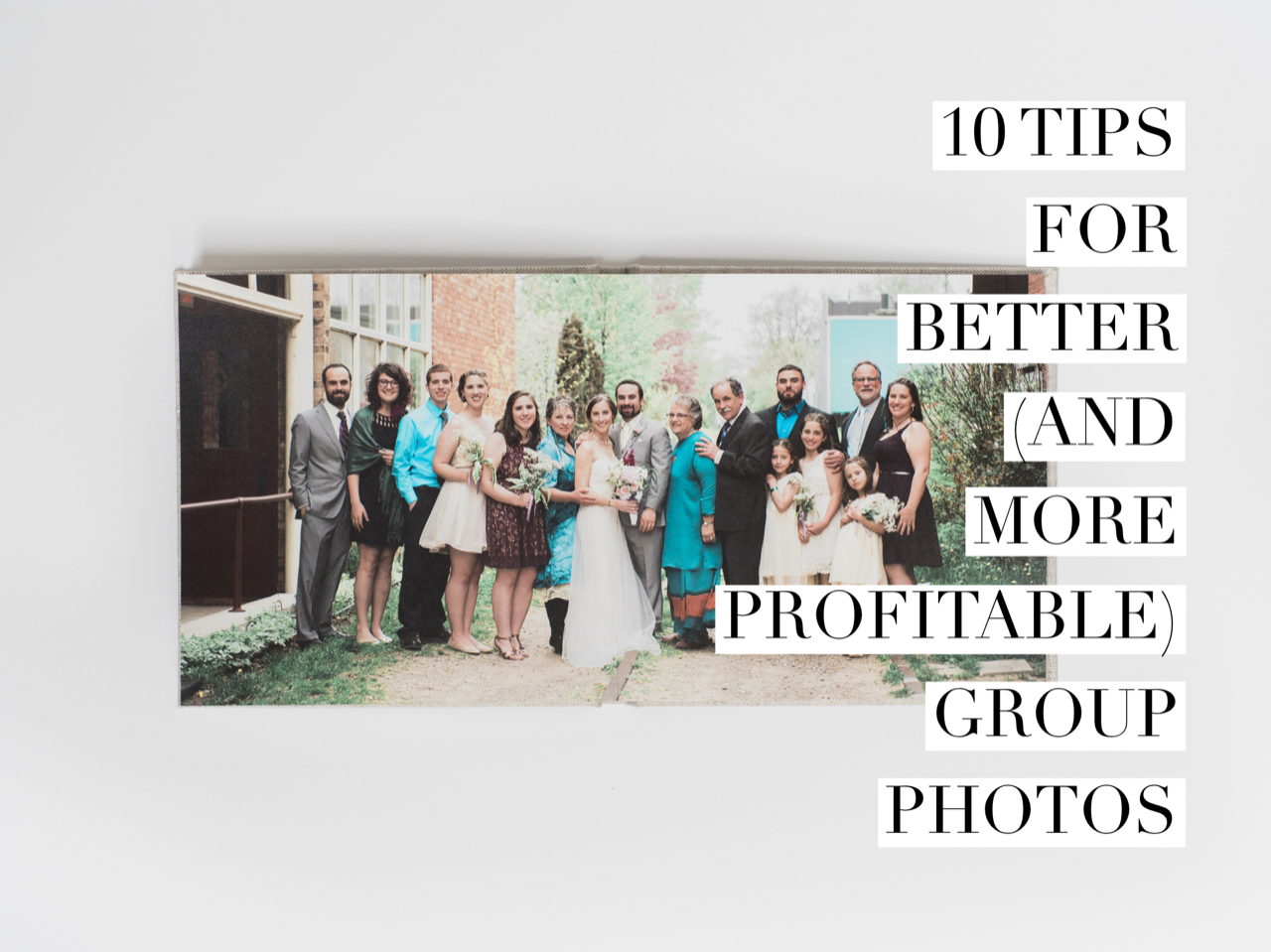 how to take large group photos