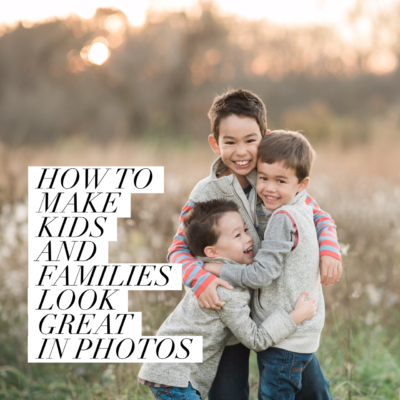 how to get kids to smile for photos