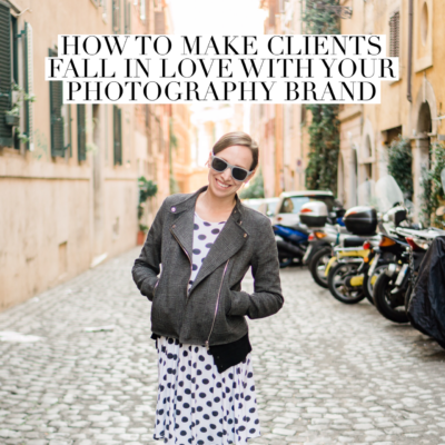 creating a client experience as a photographer